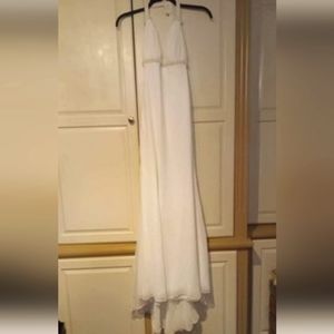 NWT white formal dress